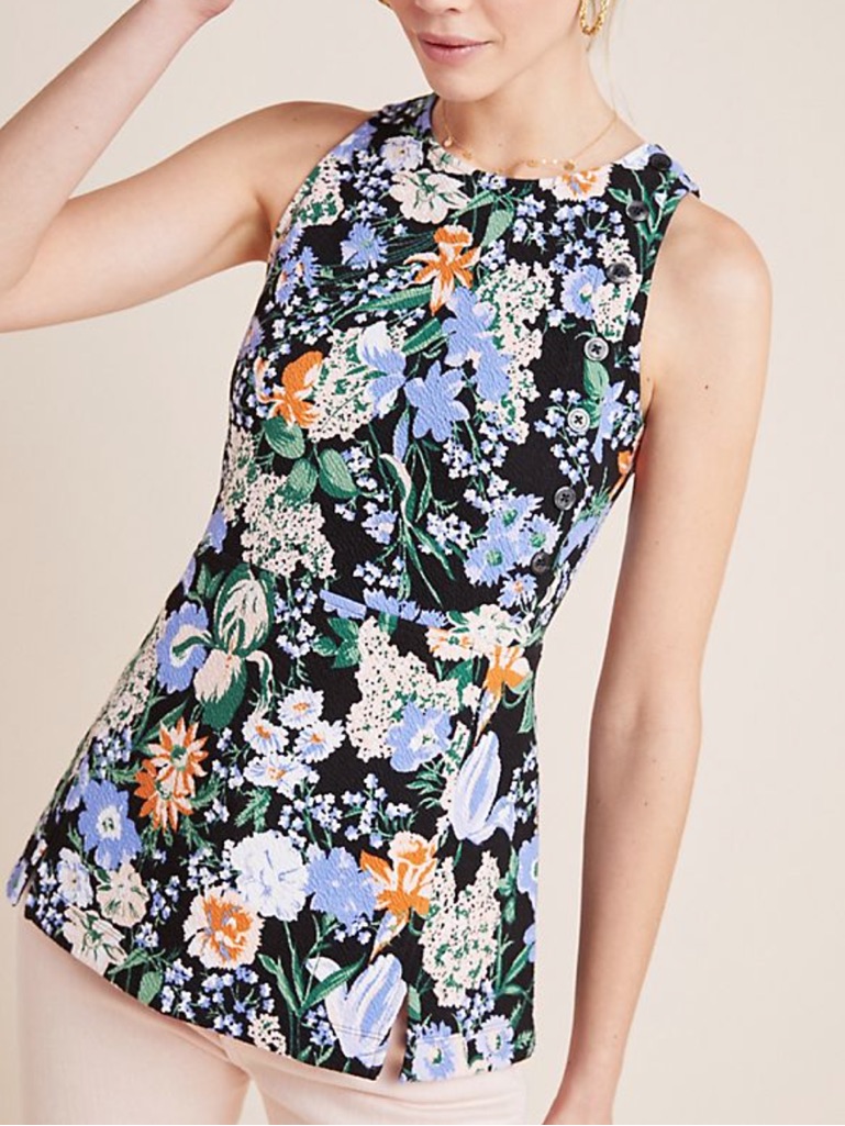 Maeve Anthropologie Brenner Top Size Xs Nwot